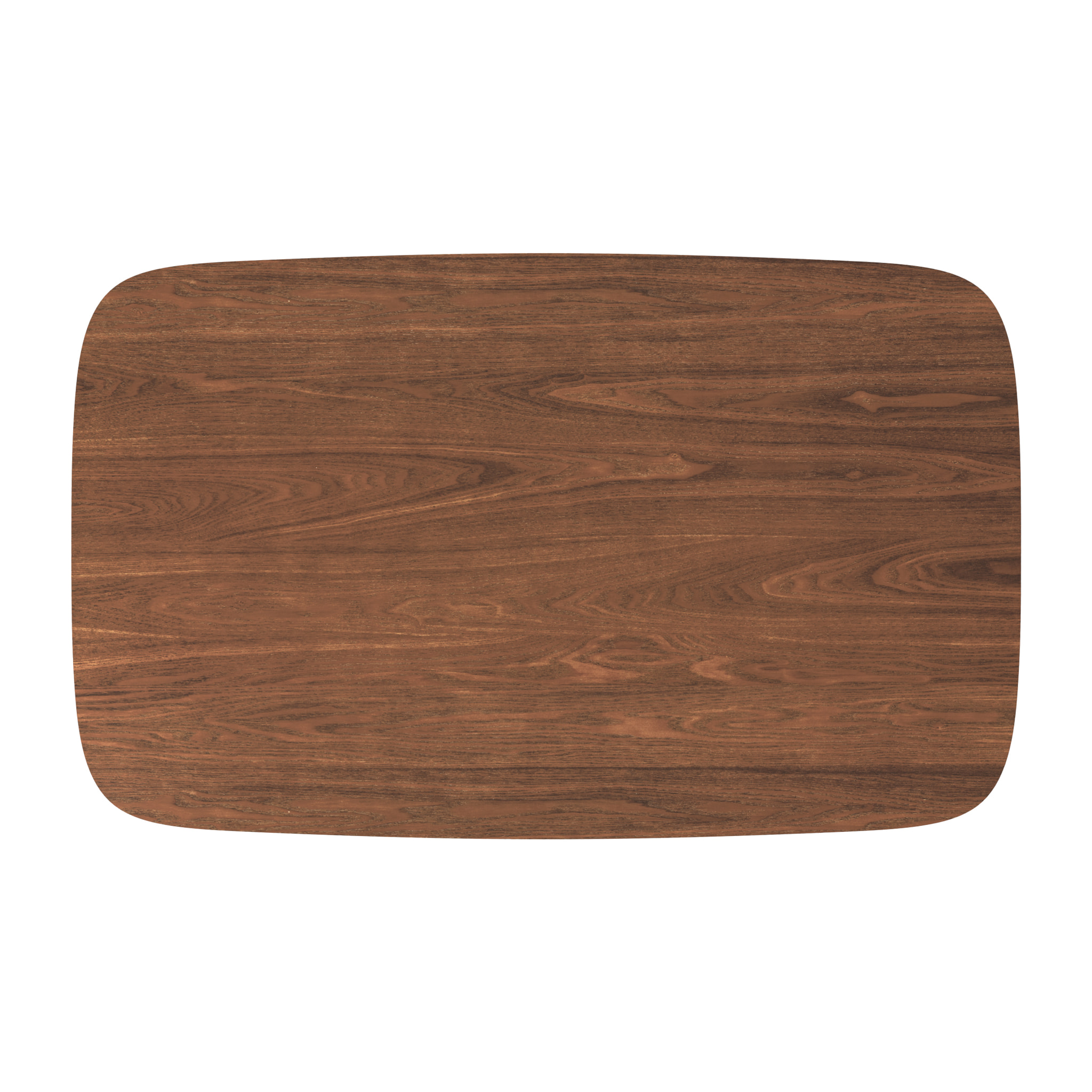 Table rectangulaire Oman 4 personnes en bois foncé 120 cm - Oman