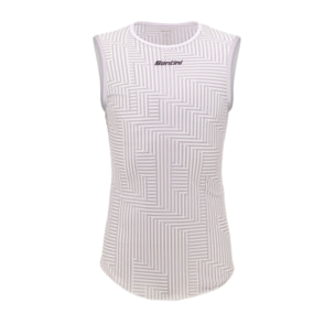 Mix - Maglia Intima Senza Maniche - Bianco - Uomo