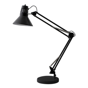 PIXEL Lampada da tavolo Nero
