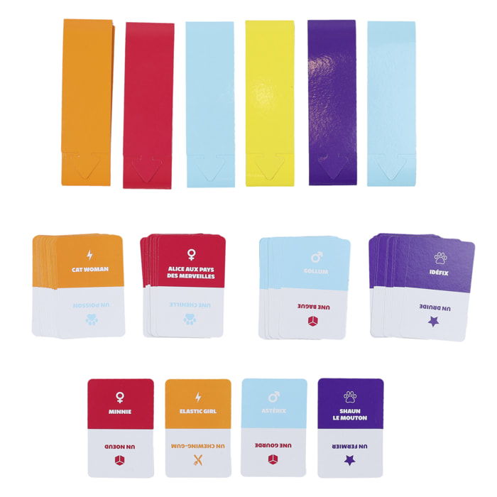 JEU DE CARTES DEVINES QUI JE SUIS X60 CARTES