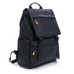 Mochila multi compartimento, porta Laptop 15,6''. Capa impermeable. Adaptable a Trolley. Toma USB externa oculta. Repelente al agua.