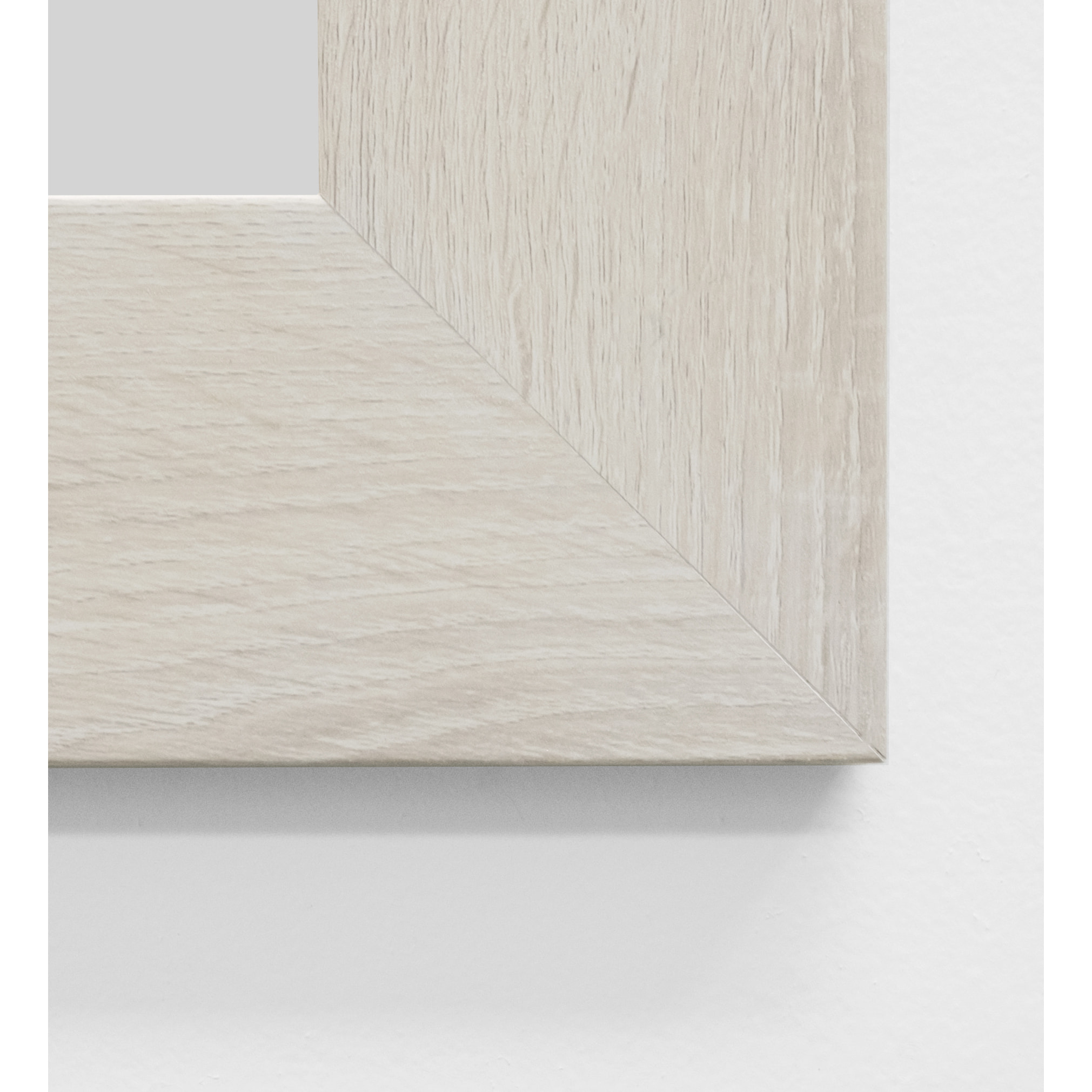 Miroir effet bois beige en différentes tailles