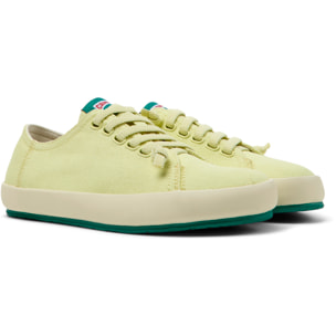 Sneakers - CAMPER Peu Rambla Vulcanizado - Giallo - Tessuto naturale