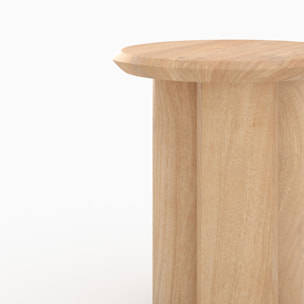 Table d'appoint en bois de manguier D40 cm - Sacha