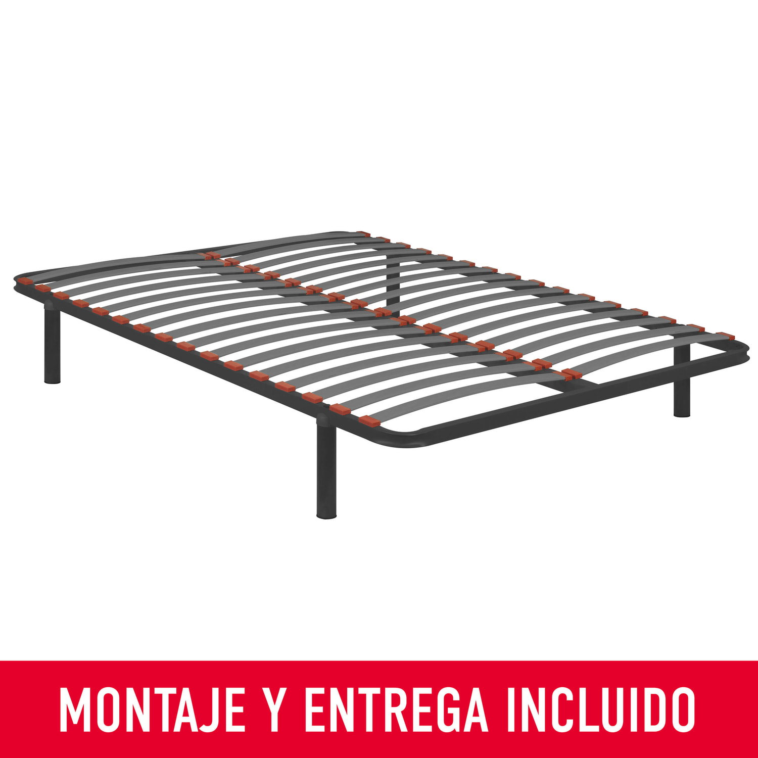 Somier Multiláminas de Madera | Alta durabilidad | Bastidor acero reforzado | ENVIO, ENTREGA Y RETIRADA INCLUIDO | Guardaespaldas