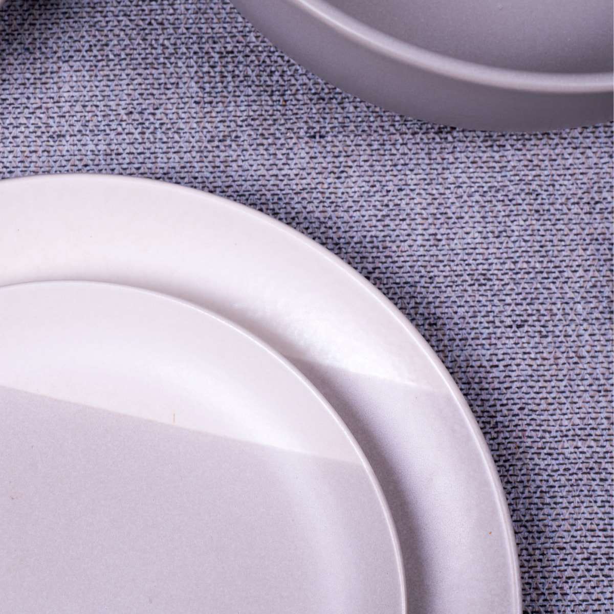 Lot de 6 assiettes à dessert, TERRE DE SIENNE