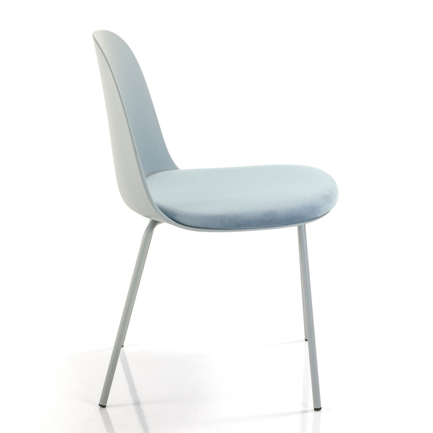 Oresteluchetta Set 4 Sedie TELLA SLIM LIGHT BLUE