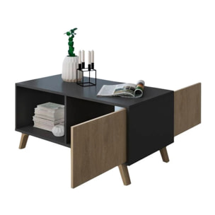 Mesa de centro Wind Gris Antracita - Puccini