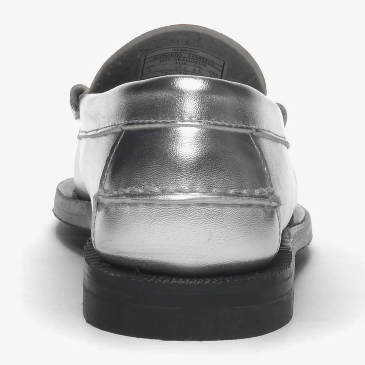 Sebago - Mocassini Donna Argento - Dan Met Woman