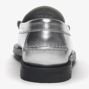 Sebago - Mocassini Donna Argento - Dan Met Woman