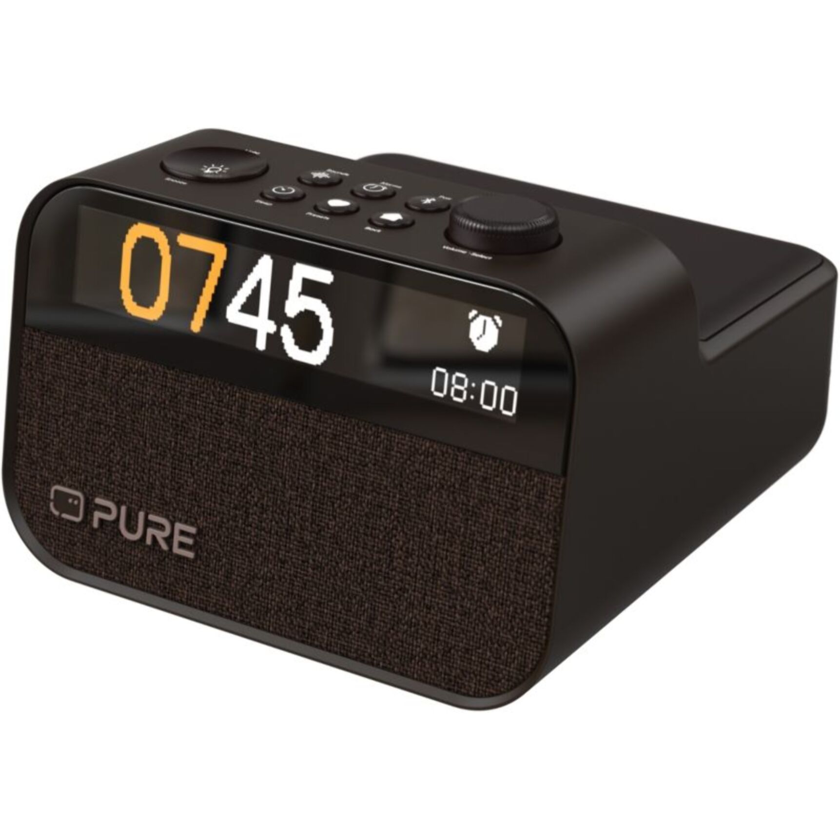 Simulateur d'aube PURE Moment Charge Coffee Black