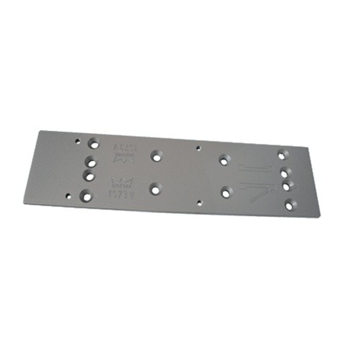 Plaque de montage pour TS73 DORMA - Argent - 37000101