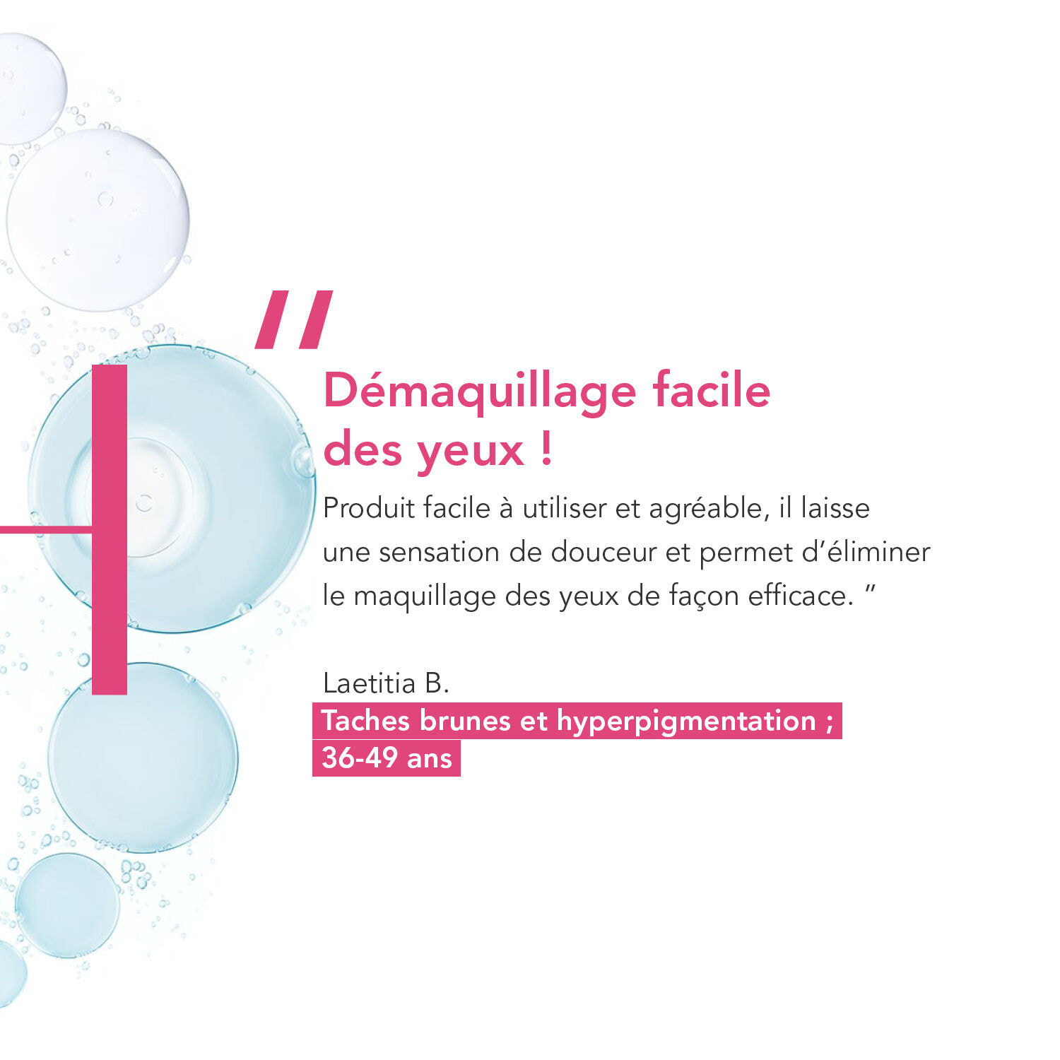 Créaline H2O - Démaquillant Waterproof Biphase Micellaire - Yeux Sensibles et Lèvres - 125ml