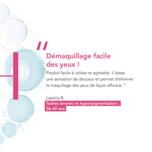 Créaline H2O - Démaquillant Waterproof Biphase Micellaire - Yeux Sensibles et Lèvres - 125ml