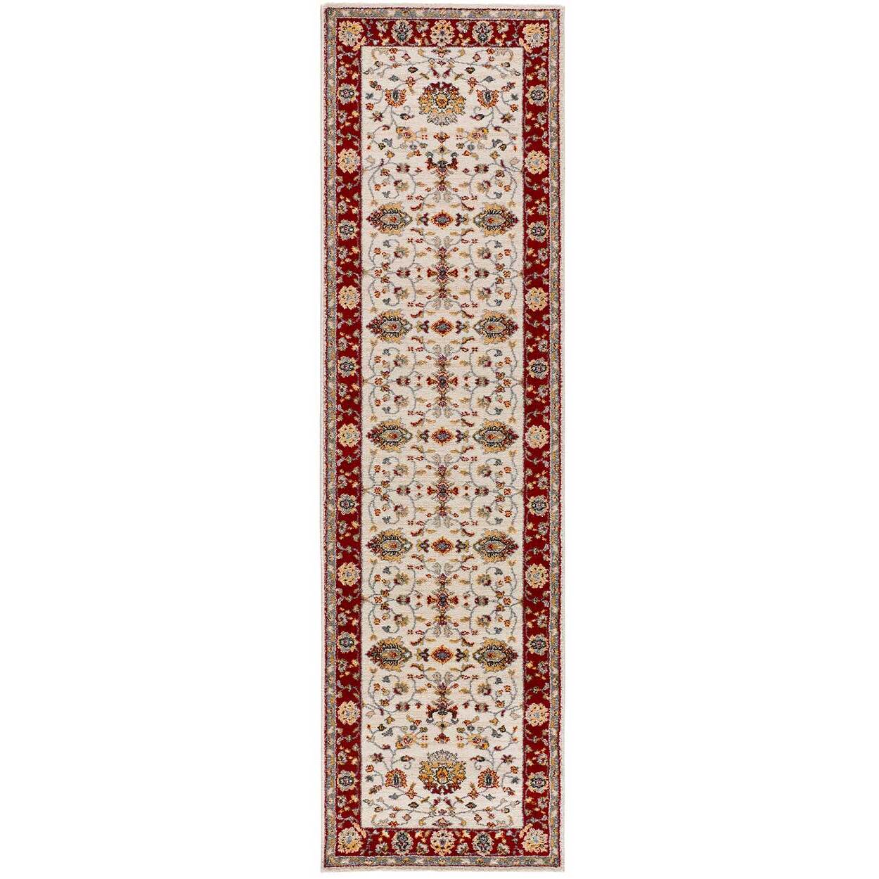 CLASSIC Alfombra vintage en diseño clásico en color crema, varias medidas disponibles.