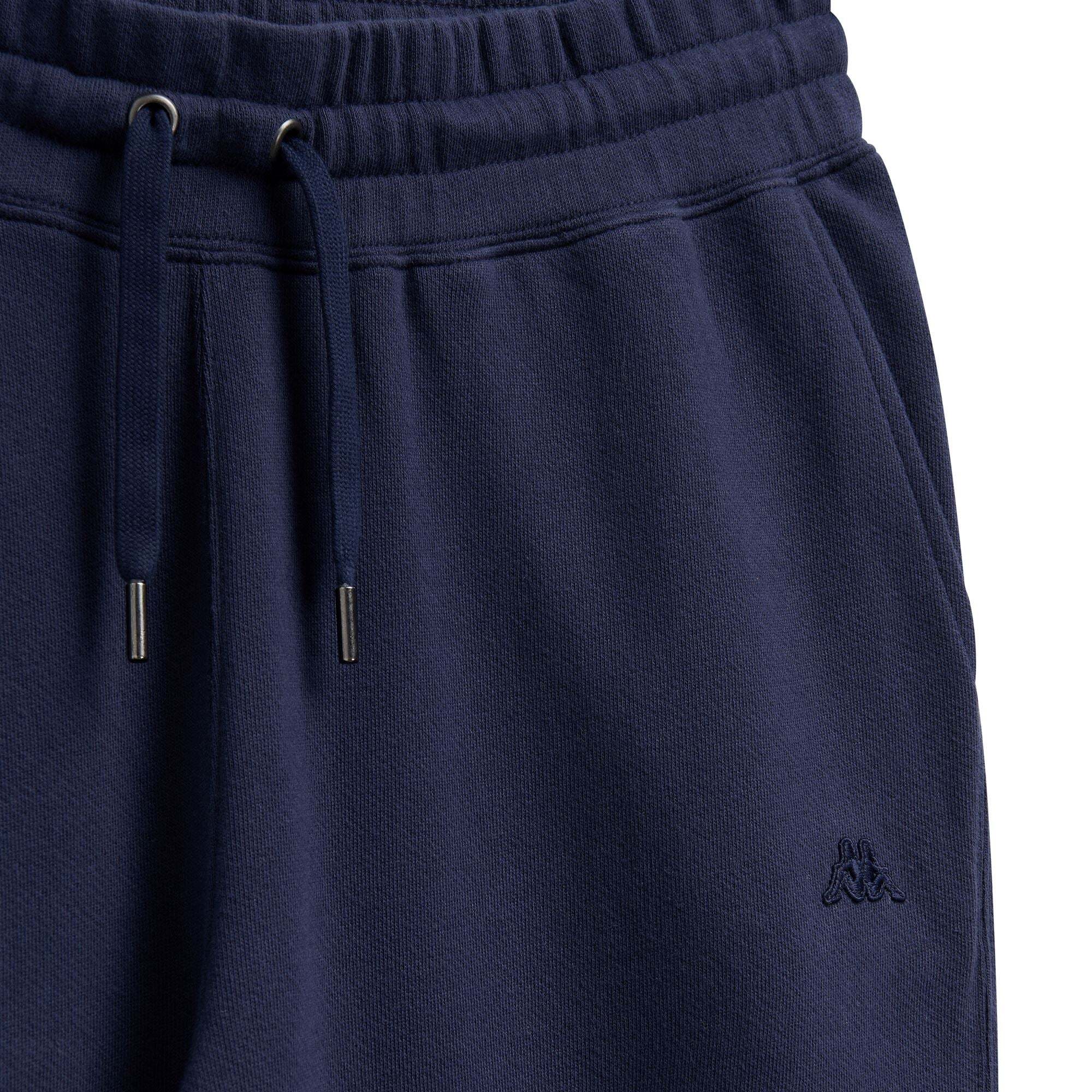 Kappa - Pantalones Hombre Azul - Cobain French Terry