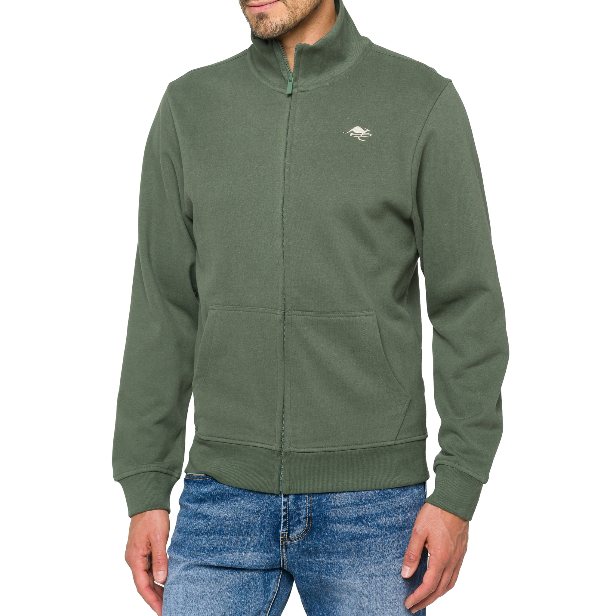 Sudadera con cremallera Hot Buttered Kepuhi verde