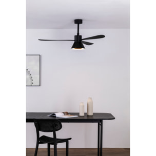 AMELIA L CONE LED Ventilateur noir