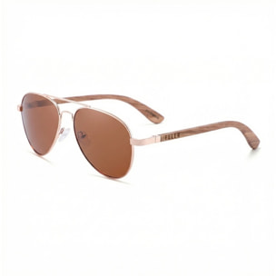 Gafas de Sol Feler 1705-2 Polarizadas de Madera Unisex 56 mm