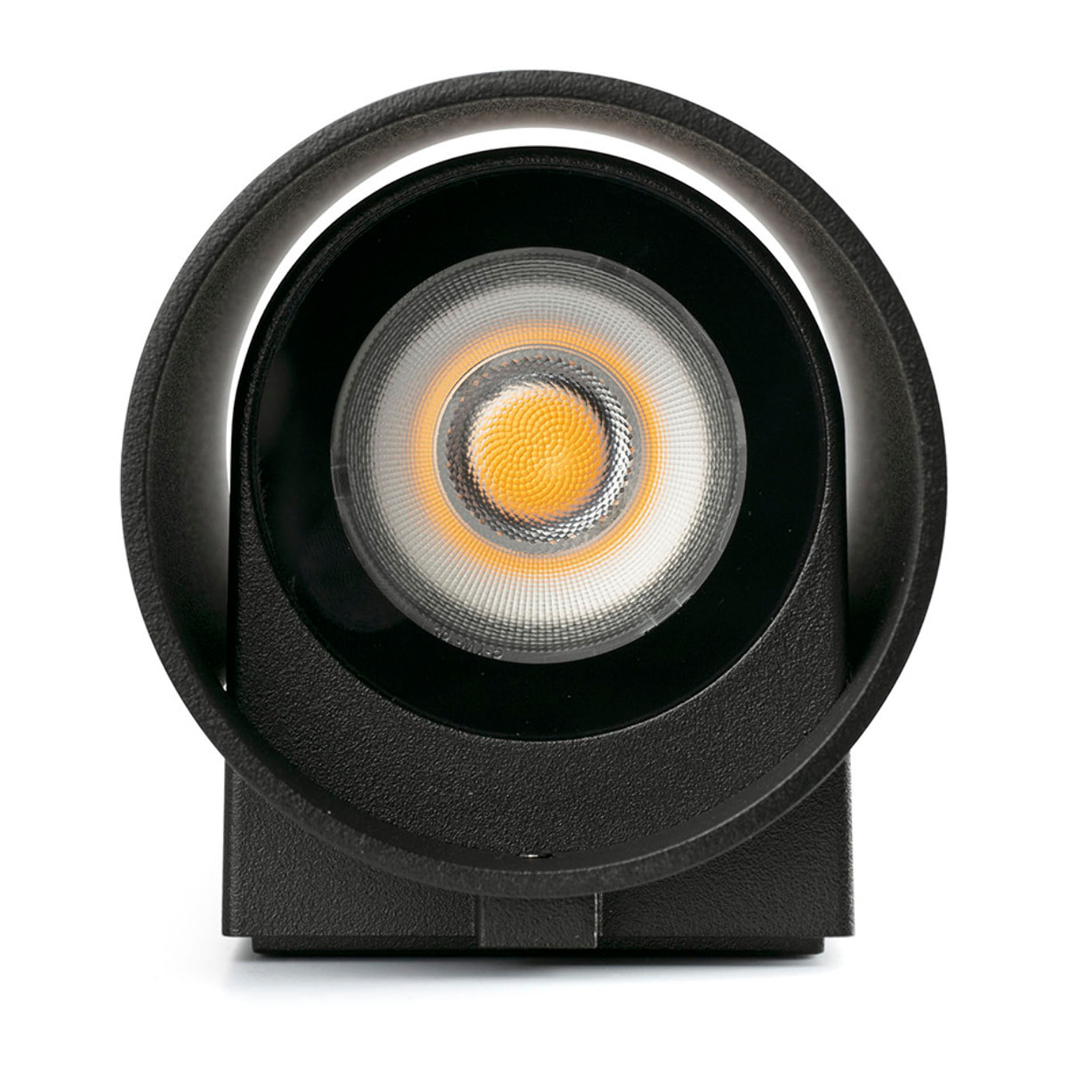 KOV 2L Lampe applique ronde noire 2700K 23°/23°