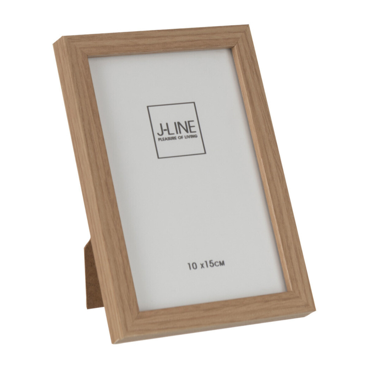 J-Line cadre photo Basic - bois - naturel - extra small - 4 pièces