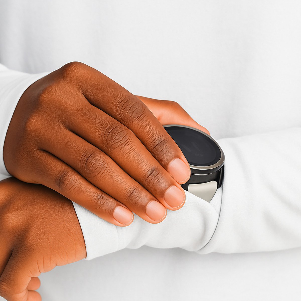 Sudadera ECOON modelo La diagonale des Fous en color Blanco