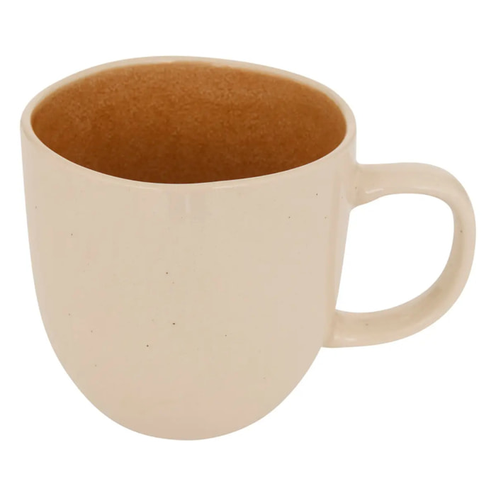 Mug Wonja ocre L13,7xp10,2xH10cm