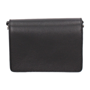 Borsa a spalla da donna In Vera pelle Made in Italy 19,5x14x6 cm