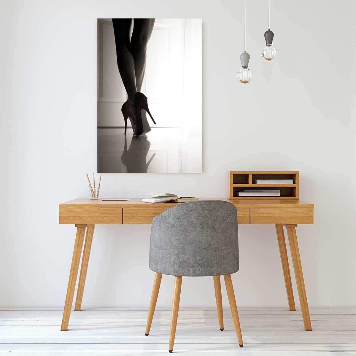 Tableau contemporain hauts talons  Tableau plexiglas