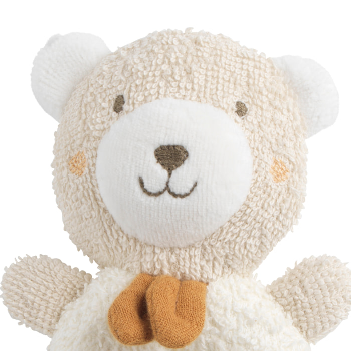 Hochet bébé en coton bio