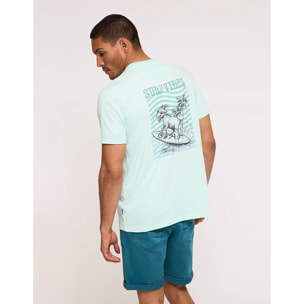 Camiseta Manga Corta Verde - Tedeski
