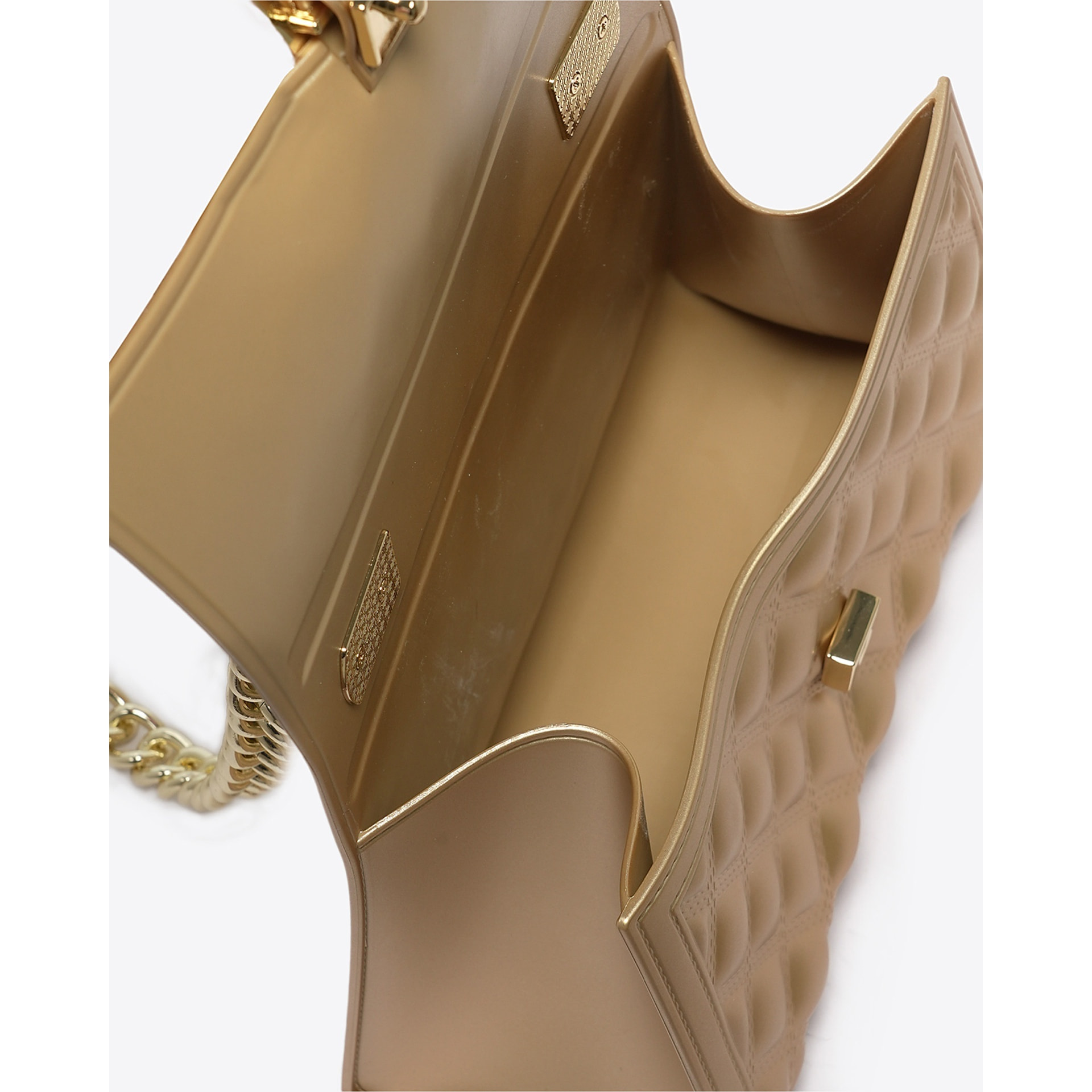 Borsa a mano da donna - Modello False - 100% Pvc - 25.0 x 15.0 x 8.0 cm