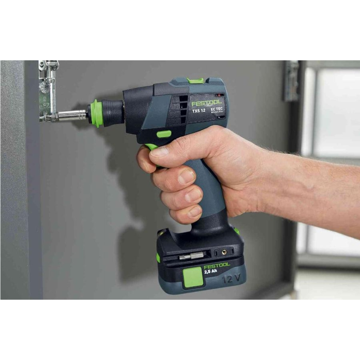 Perceuse visseuse sans fil TXS 12 2,5- Plus - FESTOOL - avec 2 batterie 12V 2.5Ah - chargeur - systainer - 576873