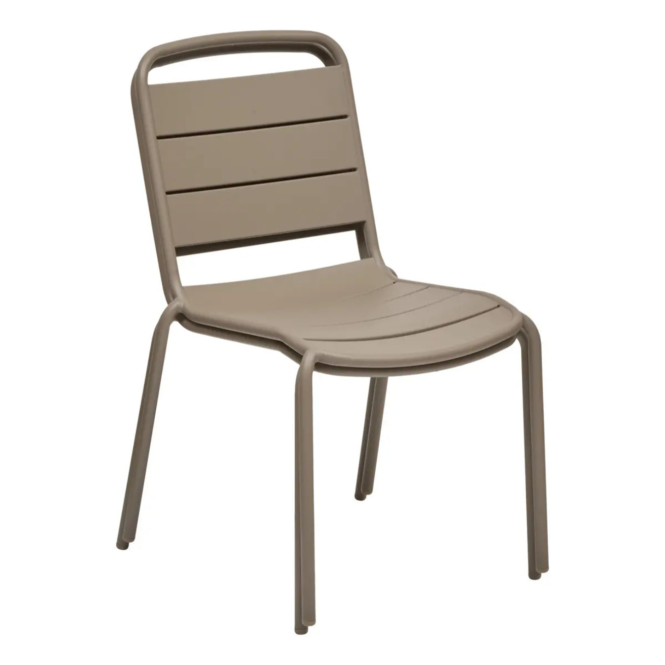 Chaise de jardin empilable Alegoria café