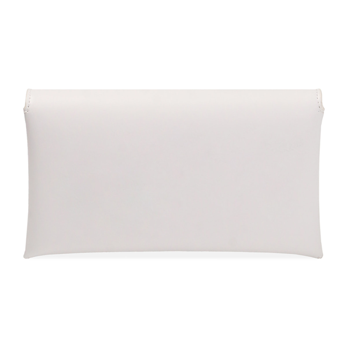 Bolso con correa de hombro blanco