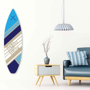 Planche de surf décorative graphique Tableau alu Dibond