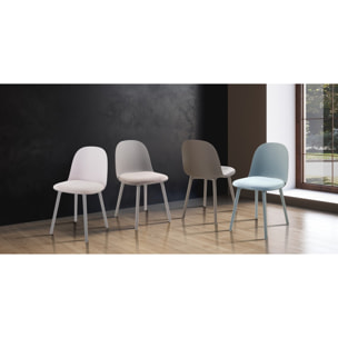 Oresteluchetta Set 4 Sedie TELLA WHITE