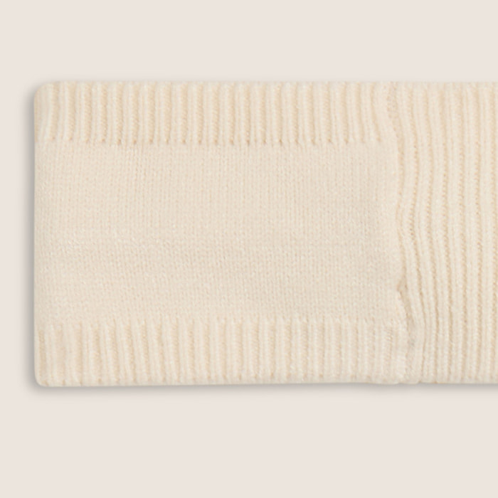 Fascia per capelli invernale a coste