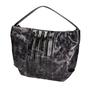 Borsa a spalla da Donna Vanda in Vera Pelle Made in Italy 30x40x5 cm