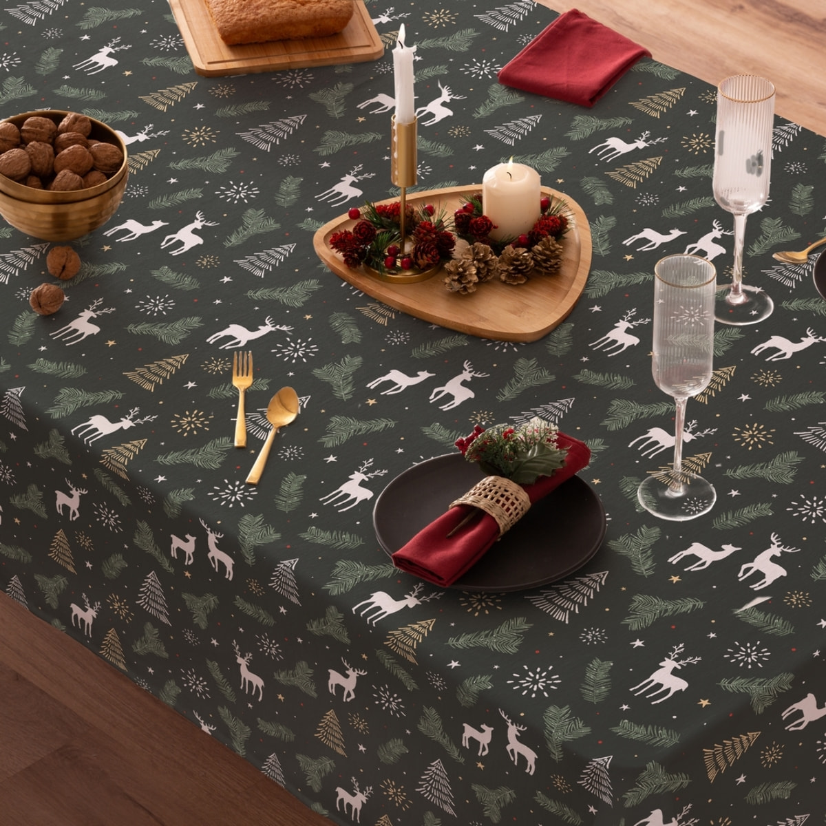 Mantel antimanchas SANTA FOREST
