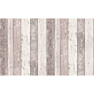 Papier peint planche de bois - Marron Clair