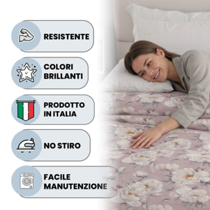 TRAPUNTA INVERNALE INFINITY - 300gr - 100% Microfibra - Made in Italy