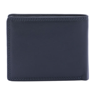 Portafoglio  da uomo In Vera pelle Made in Italy 8,5x11x2,5 cm
