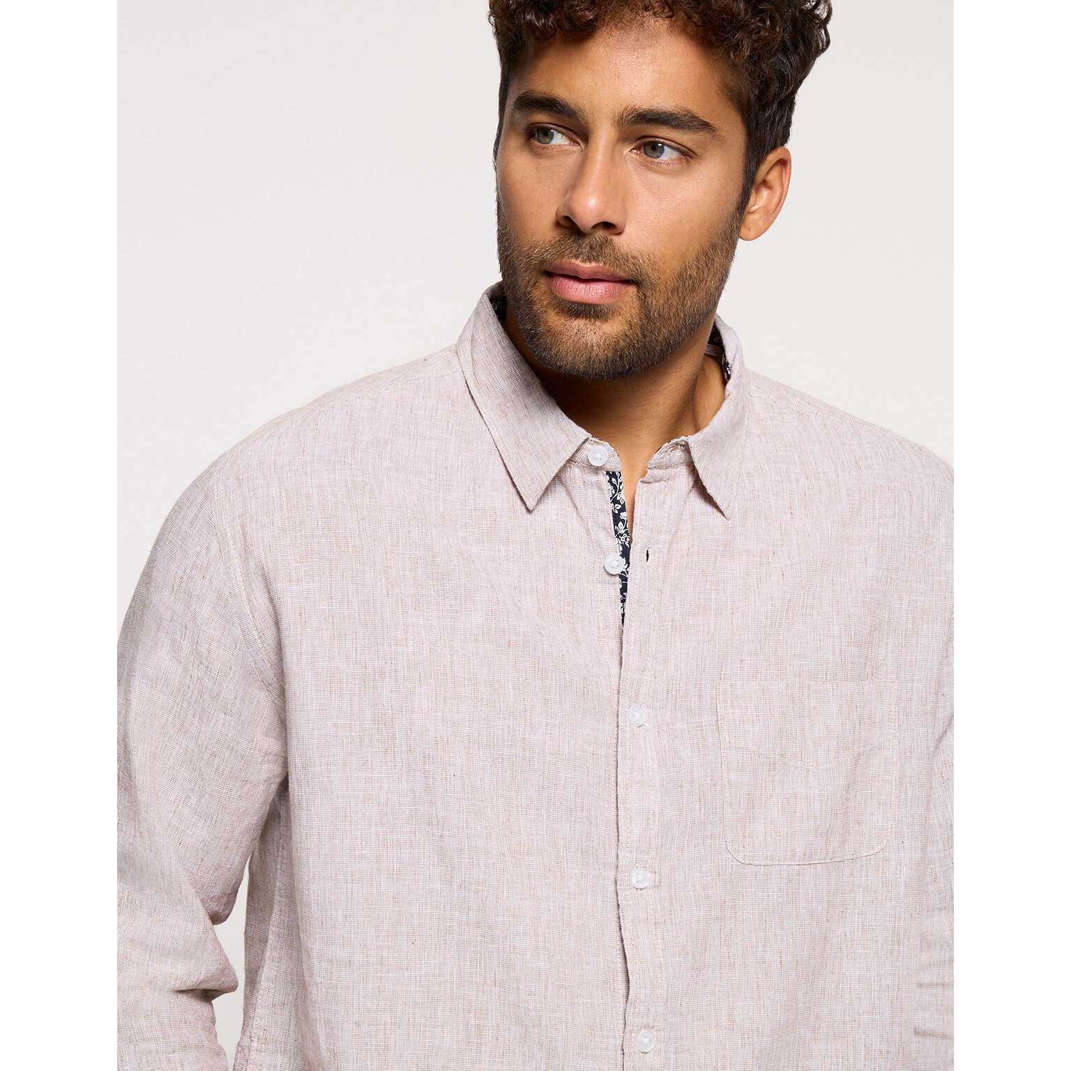 Camisa Manga Larga Beige - Sum