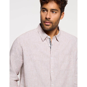 Camisa Manga Larga Beige - Sum