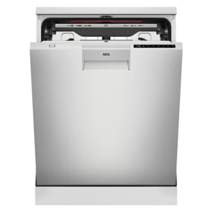 AEG Lavavajillas de 60 cm Serie 7000 GlassCare para 14 cubiertos FFB76717PM