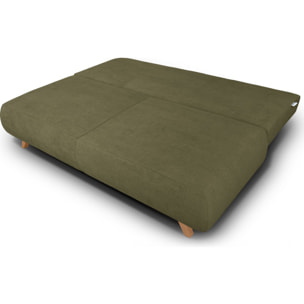 Canapé convertible 3 places en tissu chenille - LARIA