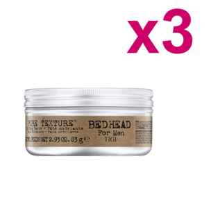 TIGI Kit Bed Head B For Men Pure Texture Paste 83gr 3 Pezzi