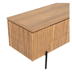 Meuble TV en bois de teck 160 cm - Gordes