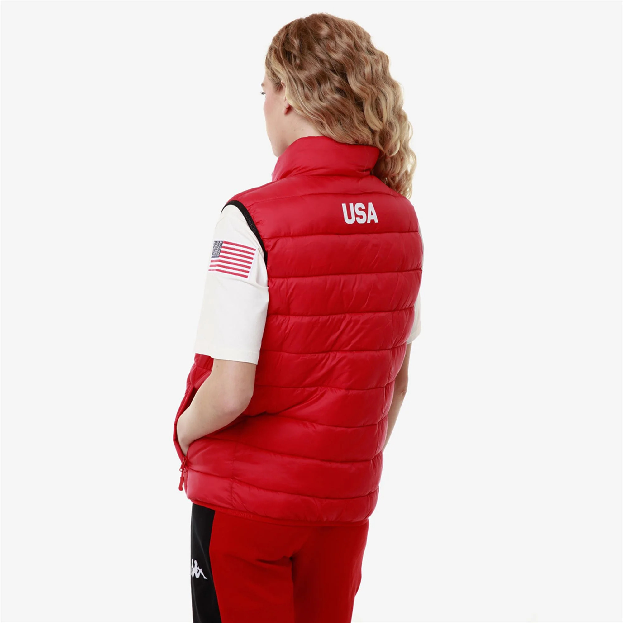 Kappa - Giacche Uomo Donna Rosso - 6CENTO 661 USA US